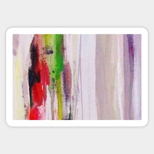 modern abstract painting Sticker